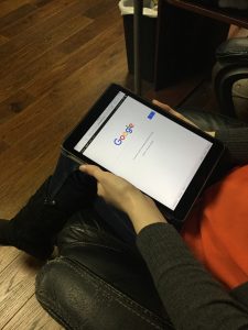 Webmaster Tests Google on Tablet